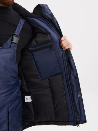 Костюм ГРАДУС зимний с ПК (синий/черный/василек)