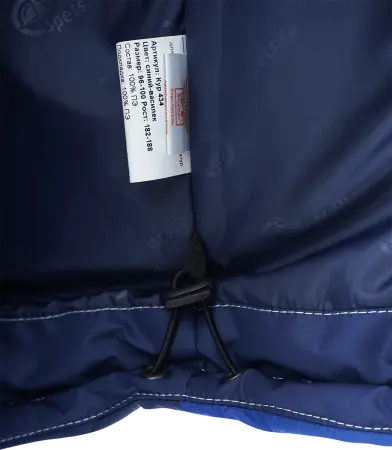 Куртка ЭДВАНС зимняя (синий/васильковый)