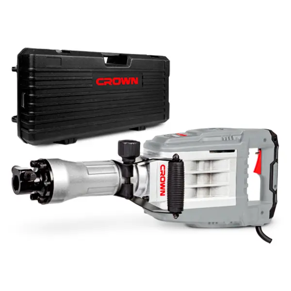 Отбойный молоток CROWN CT18172 BMC 1600Вт HEX 30 1850уд/мин 45Дж