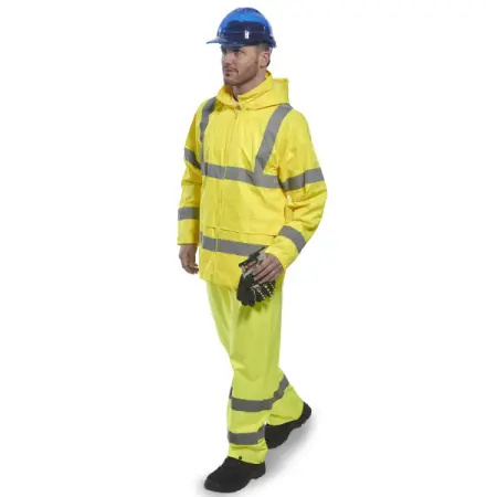Светоотражающий дождевик PORTWEST H440 (желтый)