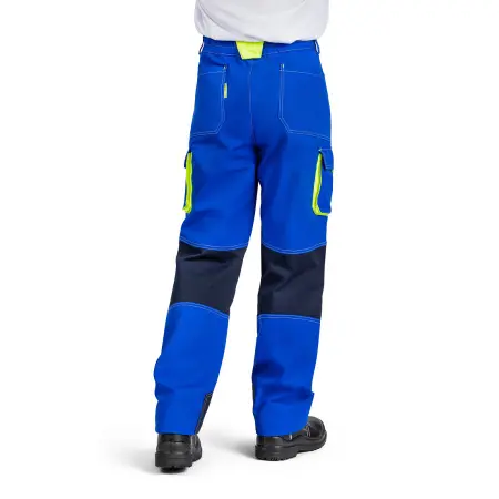 Брюки РЕЙН (василек/т.синий/лайм)