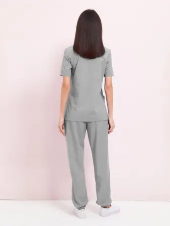 Костюм МАРТА женский с БР (серый) женские медицинские
