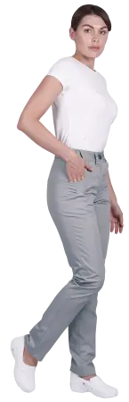 Униформа ВУППИ женская фартук брюки (серый)