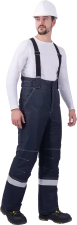 Костюм СТАРАТЕЛЬ зимний с БР (синий/василёк)