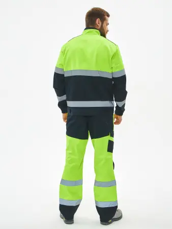 Костюм сигнальный PROFLINE SPECIALIST-1 с БР (желтый/черный)