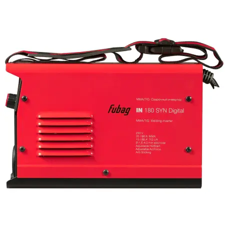 Сварочный инвертор FUBAG IN 180 SYN Digital