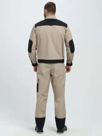 Костюм ВЕСТГАРД-1 с БР (бежевый/черный)