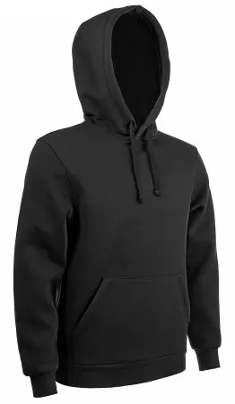 Толстовка - худи REDFORT 282 с капюшоном (черный)