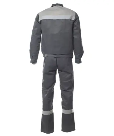 Костюм ОПТИМАЛ СОП с ПК (т.серый/серый)