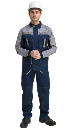 Костюм RONTA KS806 с БР (т.синий/серый) Костюм RONTA KS806 с БР (т.синий/серый)