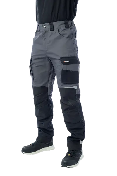 Брюки BRODEKS KS 302 C (графит серый/черный)