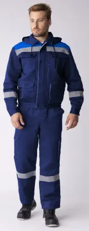 Костюм ТИТАН-2 СОП IMP с ПК (т.синий/васильковый) Костюм ТИТАН-2 СОП IMP с ПК (т.синий/васильковый)