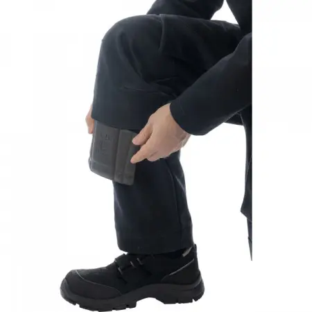 Комбинезон сварщика BRODEKS FS58-02 2 класса (черный) Комбинезон сварщика BRODEKS FS58-02 2 класса (черный)