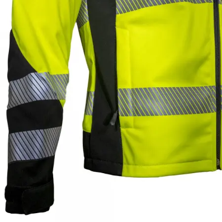 Куртка Brodeks Softshell KS 227 сигнальная (желтый/черный)