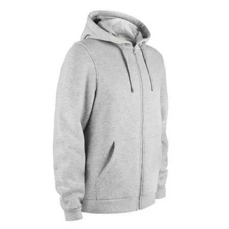 Толстовка REDFORT 281 с капюшоном на молнии (серый)
