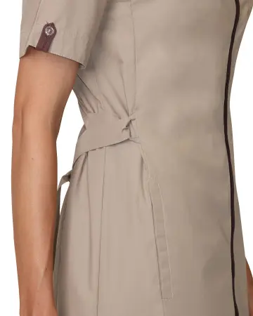 Костюм СИРИУС-ЛИРА женский с БР (бежевый/шоколадный)