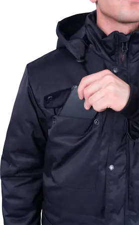 Куртка ЗАЩИТА зимняя (черный)