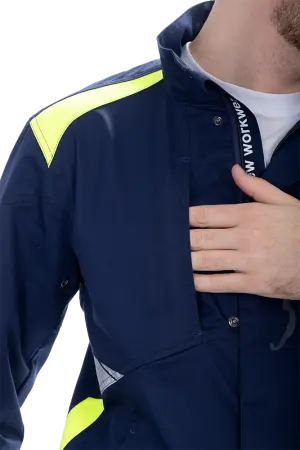 Куртка ACTIVE FLEX / АКТИВ ФЛЕКС (т.синий/флуоресцентный желтый)