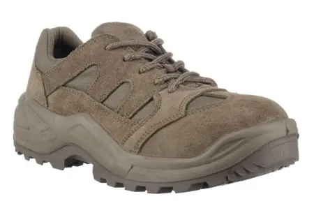 Полуботинки КОБРА ПУ/ПУ натуральная кожа/текстиль (хаки)