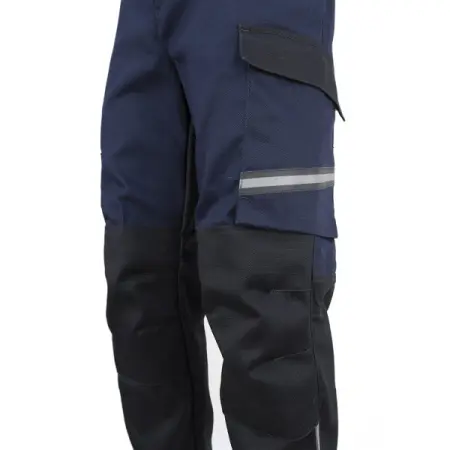 Брюки сварщика BRODEKS FS38-01 (т.синий/черный)