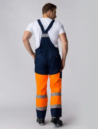 Костюм ДОРОЖНИК С-2 с ПК (оранжевый/т.синий)
