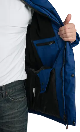 Куртка ДИКСОН зимняя (василёк/чёрный)