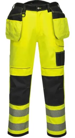 Брюки PORTWEST T501 сигнальные (желтый/черный)