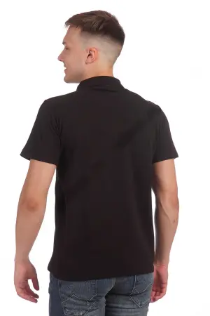 Рубашка ПОЛО унисекс (черный)