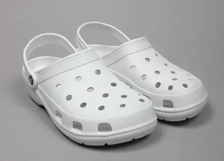 Сабо ЭВА STEP с перфорацией (белый)