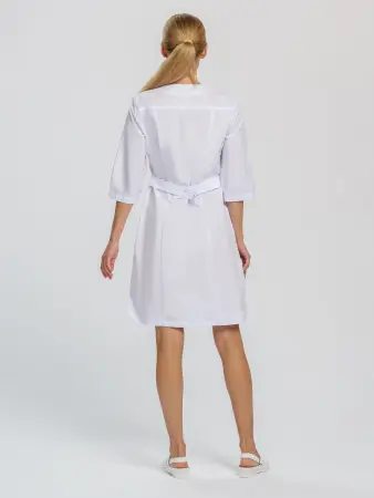 Халат ОРХИДЕЯ женский (белый) женские медицинские