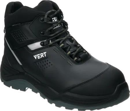 Ботинки VERT ПУ/ТПУ нат.мех с КП и КС (черный)