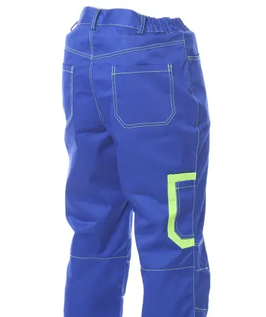 Костюм ВЕСТА женский с БР (васильковый/лимонный)