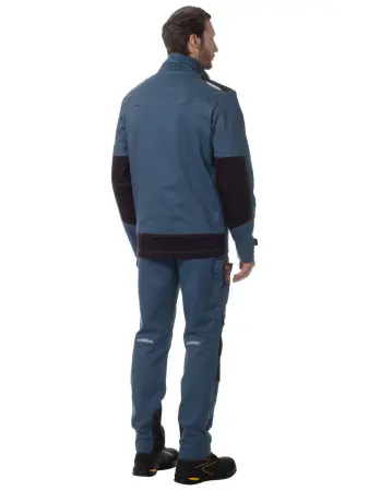 Костюм ПАЛЕРМО с БР (серый/черный)