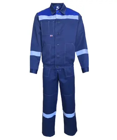 Костюм ЕНИСЕЙ с ПК (т.синий/васильковый)