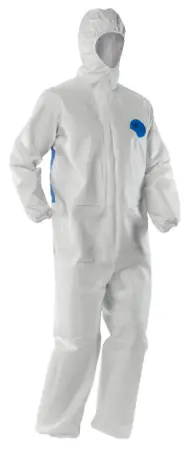 Комбинезон RUMAX® CS химической защиты одноразовый (белый)