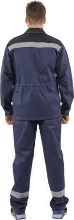 Костюм АРТЕЛЬ с БР (т.синий/черный)
