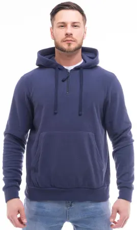 Толстовка JF-03 флисовая (т.синий)