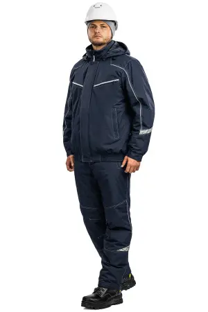 Куртка АДЛЕР зимняя (т.синий)