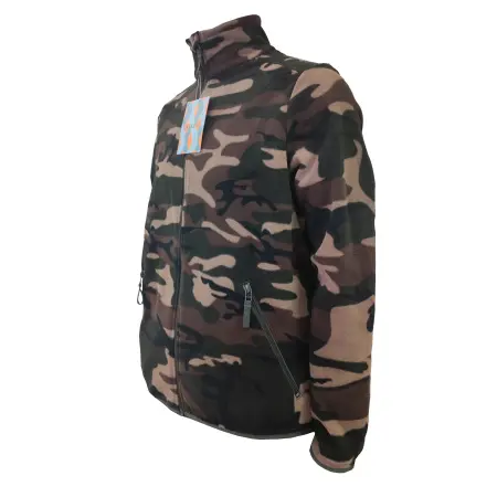 Куртка JF-01 флисовая на молнии (кмф)