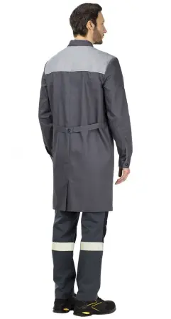 Халат ТЕХНОЛОГ NEW (серый/св.серый)