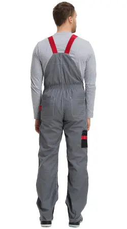 Полукомбинезон RONTA PL207 (т.сер/черн/красн)