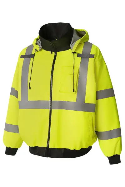 Куртка UNIONWORKWEAR Hi-Vis (Хай-Вис) Рефлектор сигнальная (желтый)