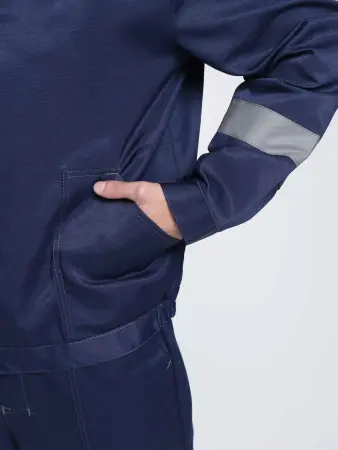 Костюм ЛИГОР-1 СОП У. с БР (т.синий/серый)