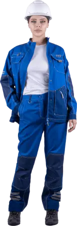 Куртка ЭДВАНС женская (василек/синий)