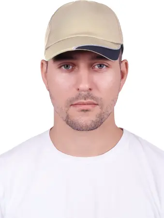 Бейсболка IFORM (бежевый/т.серый)