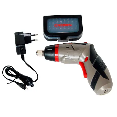 Аккумуляторный шуруповерт CROWN CT22025 3,6В Li-ion 1,3Ач 0-200об/мин Аккумуляторный шуруповерт CROWN CT22025 3,6В Li-ion 1,3Ач 0-200об/мин