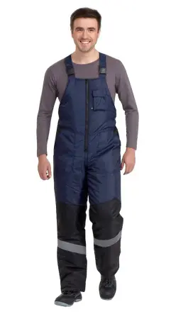 Костюм АНДЕЗИТ зиминий с ПК (т.синий/черный)