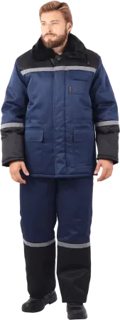 Костюм ЗИМА зимний СОП с БР (т.синий/чёрный) Костюм ЗИМА зимний СОП с БР (т.синий/чёрный)