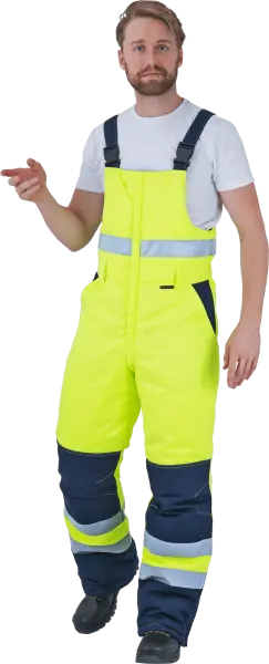 Костюм РЕФЛЕКТ-1 зимний с ПК (желтый/синий)