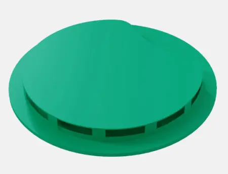 Респиратор RB-200 WHITE/GREEN с клапаном (белый/зеленый)